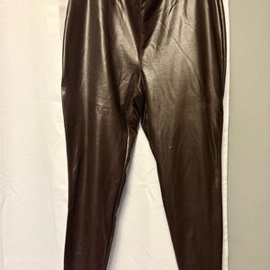 Eloquii Women's Chocolate Brown Leggings